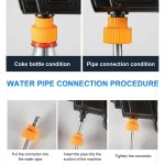 Portable Cordless Car High Pressure Washer Water Wash Cleaner Gun 26bar With 2Pcs 1200mah Battery - Image 3