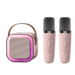 The Ultimate Family Mini Karaoke Machine with Wireless Microphones - Image 2