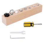 Educational Screw-Tightening Busy Board - Image 3