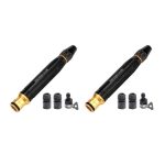 Heavy Duty Adjustable Twist Hose Nozzle Jet Sweeper Nozzle - Image 2