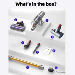 Wireless Handheld Vacuum Cleaner VC205,27000PA Suction,Smart Dust Sensor,Touch Screen,Portable Stick Cordless Vacuum for Home - Image 8