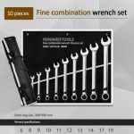 Joker Combination Wrench Pouch Set with Switch - 10 Piece Metric