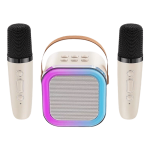 The Ultimate Family Mini Karaoke Machine with Wireless Microphones - Image 4