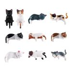 Mini Cat Figurine Set Dashboard & Desktop Decor - Image 3