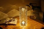 LED Rose Diamond Lamp with 16 RGB Colors & Remote Control | Modern Bedside Table Lamp - Image 2