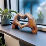 ❤️My gift of love to you - wooden sculpture - Image 3