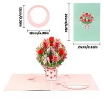 3D Cherry Blossom Flower Bouquet