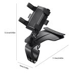 1200 Degree Rotation Universal Car Dashboard Phone Holder - Image 5