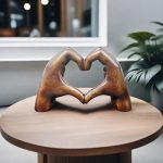 ❤️My gift of love to you - wooden sculpture - Image 2