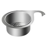 Stainless Steel Swan Sink Strainer Basket - Image 5