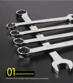 Joker Combination Wrench Pouch Set with Switch - 10 Piece Metric - Image 3