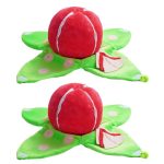 Orange Hide-and-Seek Plush Dog Toy - Image 5